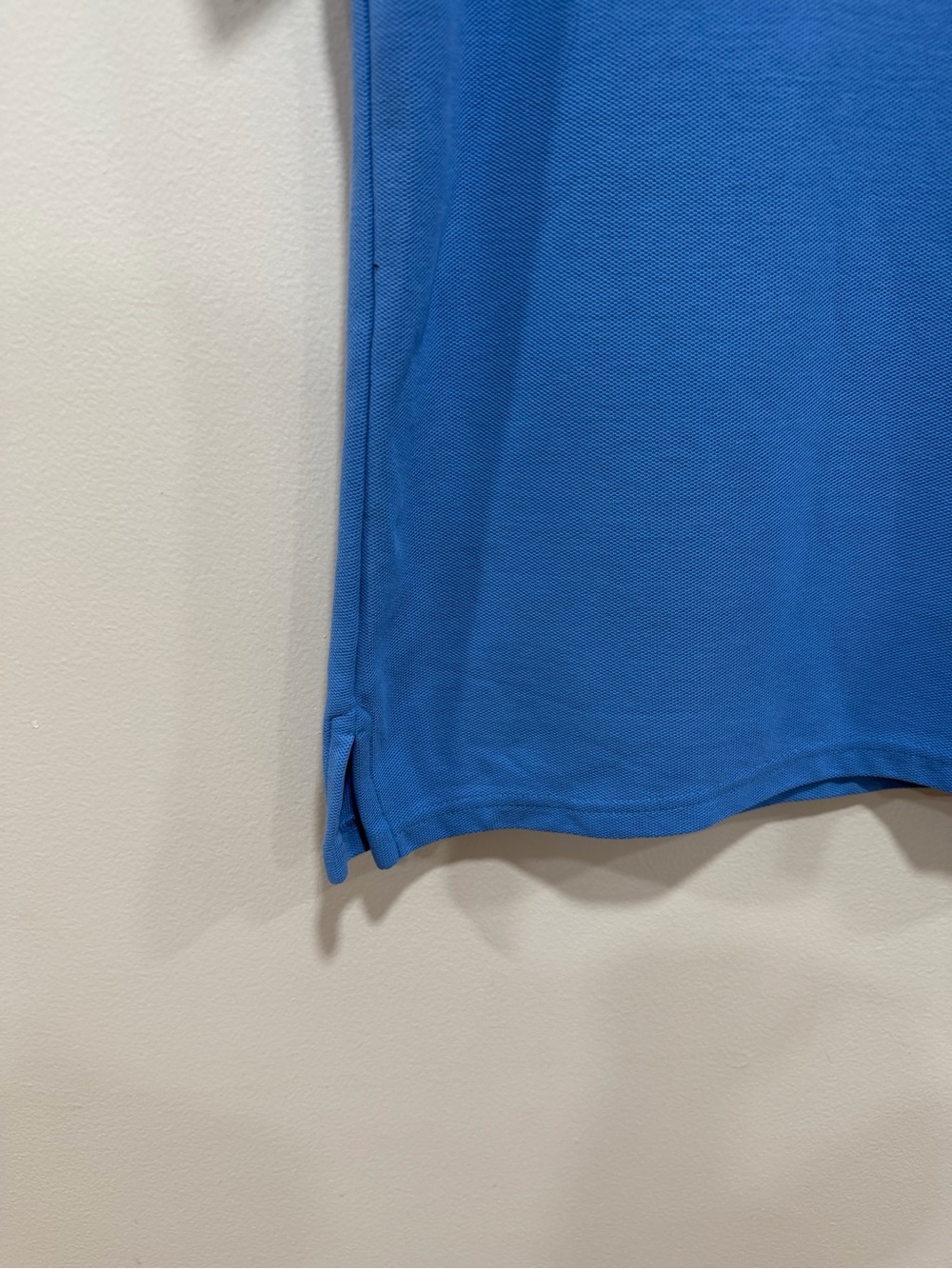 L.L.Bean Women’s Blue Polo Shirt Short Sleeve 100% Cotton Classic Fit Medium - Picture 4 of 5